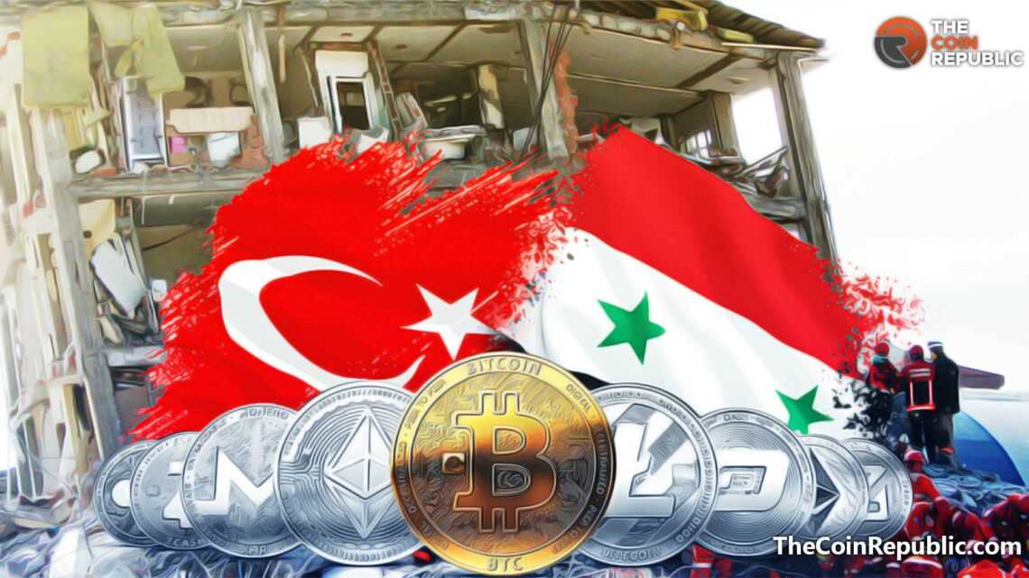 Crypto Community Pledges Aid to Turkey & Syria Though Struggles Momentarily
